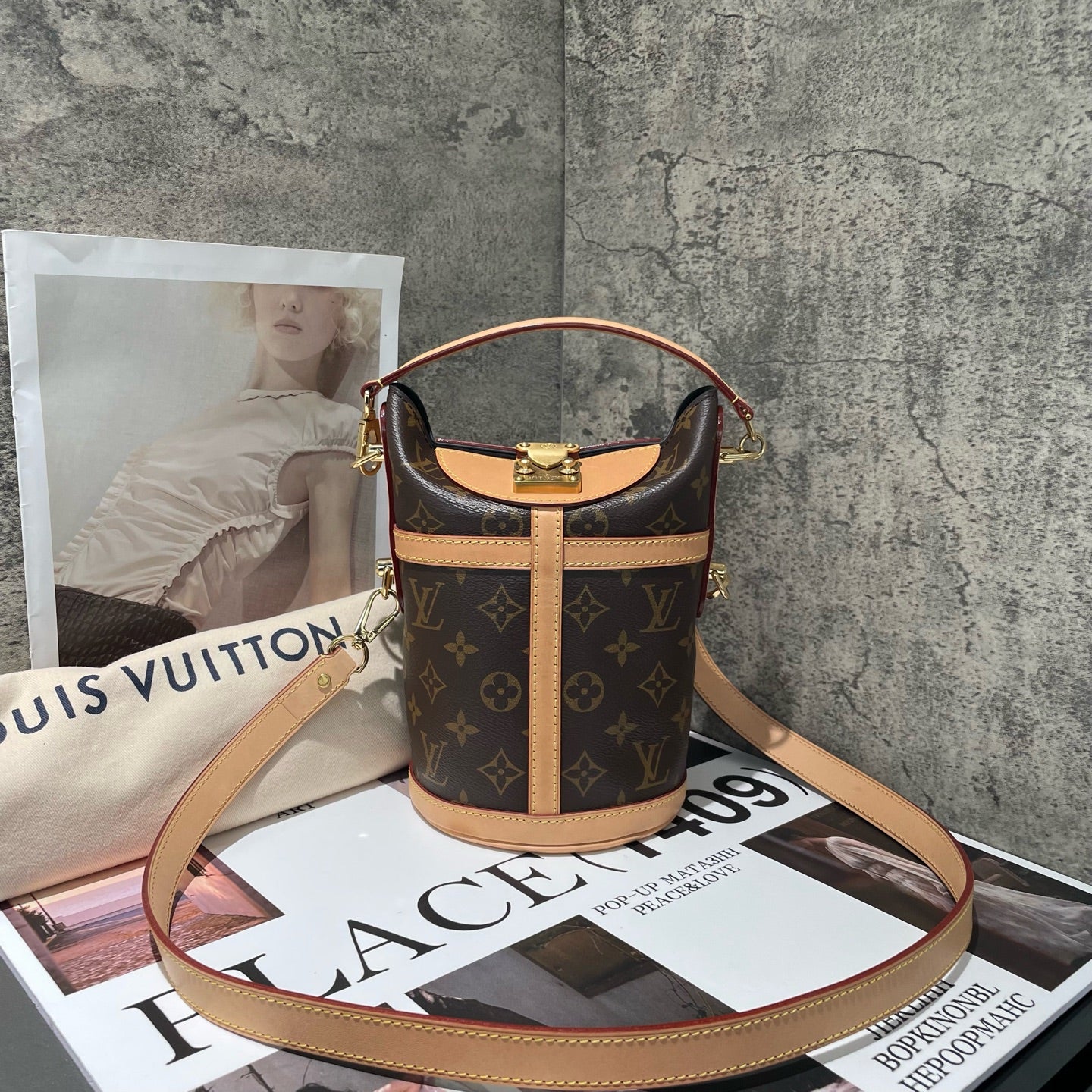 Louis Vuitton - Cannes Bag - Monogram coated canvas and Vachetta leather - Brown - (mini)