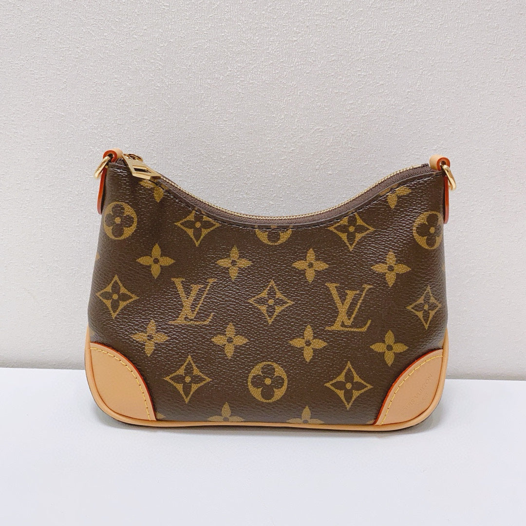 Louis Vuitton - Nano Boulogne Monogram - Monogram coated canvas with natural cowhide leather trim - Brown - (mini)