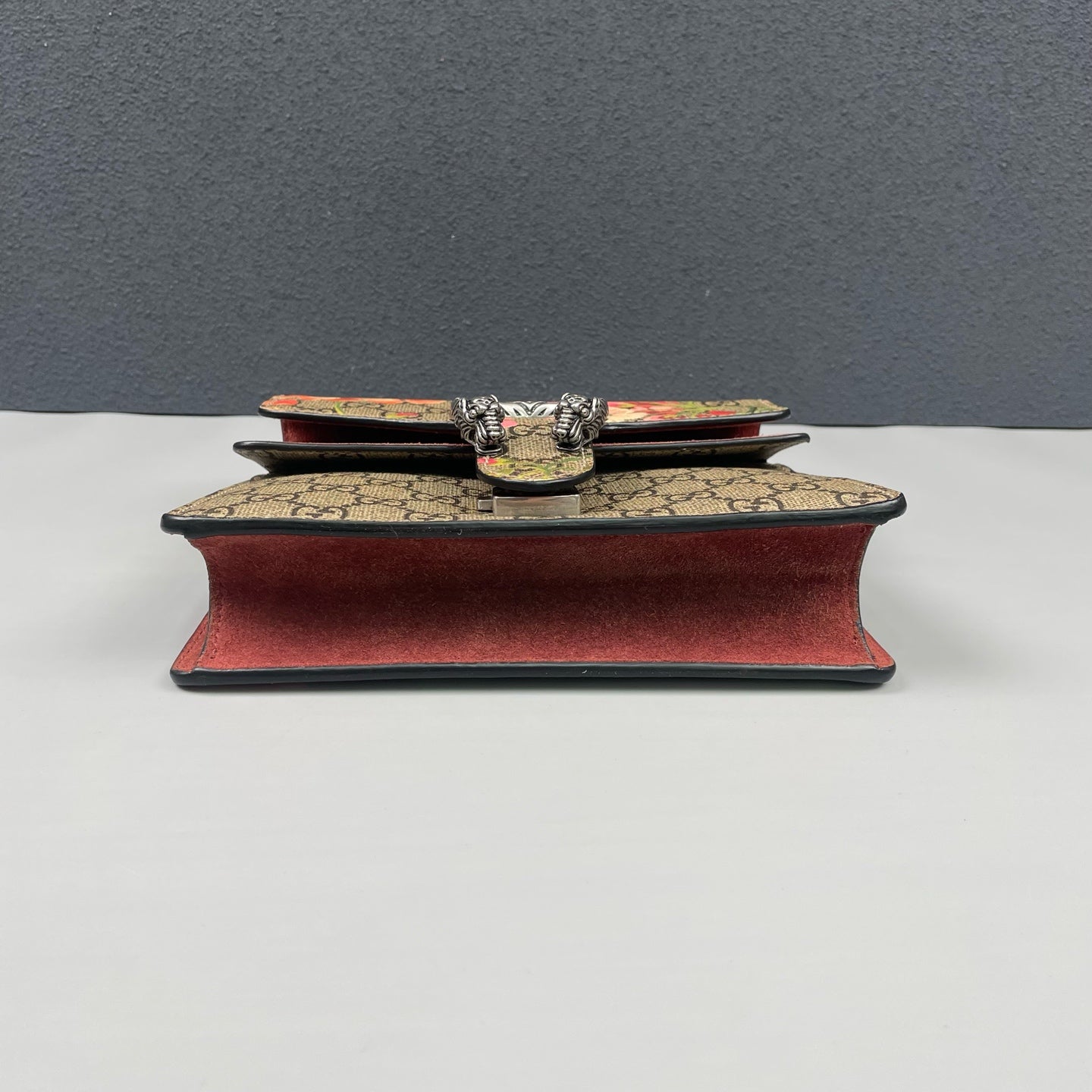 Gucci - Dionysus Small Shoulder Bag Geranium Print - GG Supreme canvas - Multicolour - (Small)