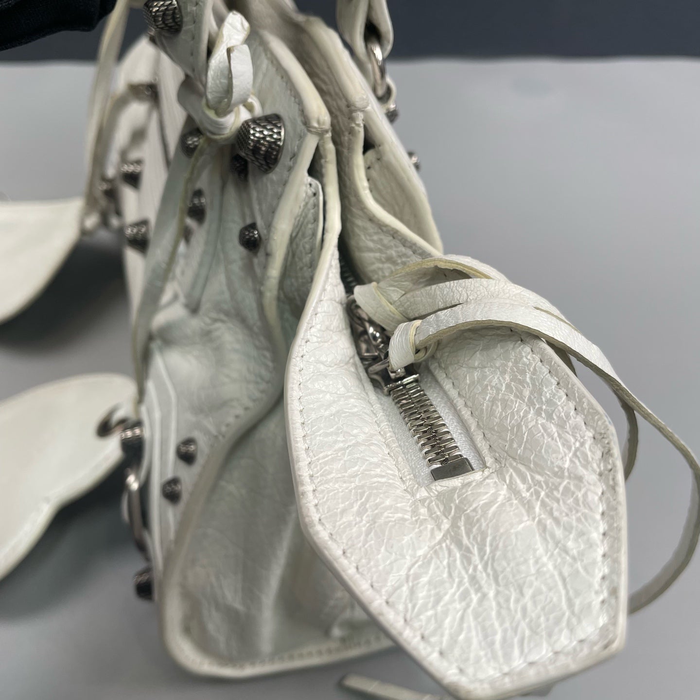 Balenciaga - Neo Cagole City Bag - Leather - White - (Small)