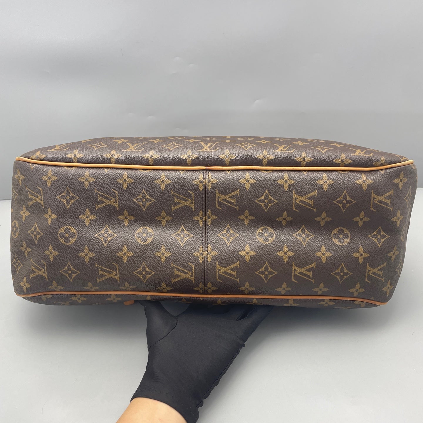 Louis Vuitton - Monogram Double Zipper Hobo Bag - Monogram coated canvas with vachetta leather trim - Brown - (large)