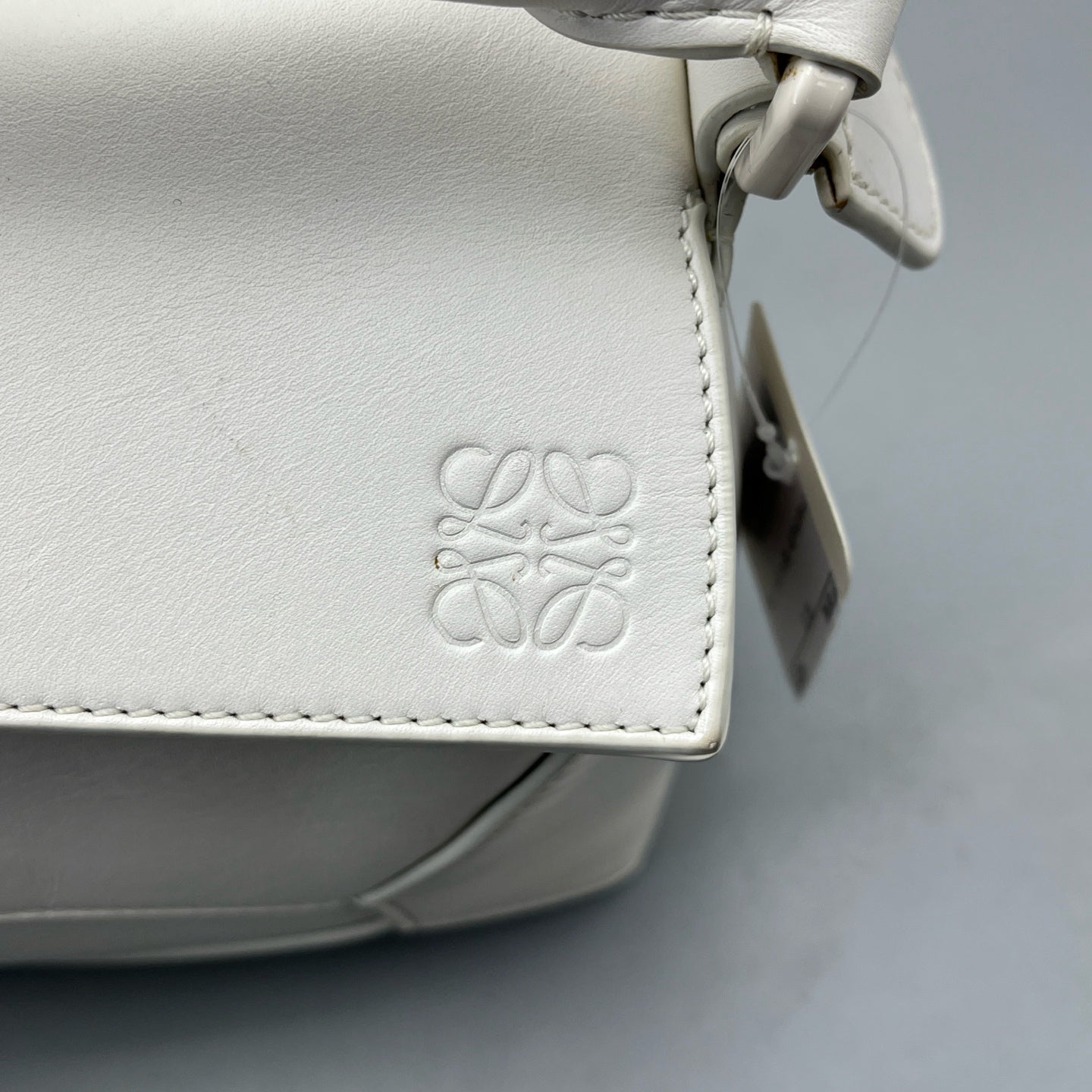 Loewe - Puzzle Small Bag - Leather - White - (small)