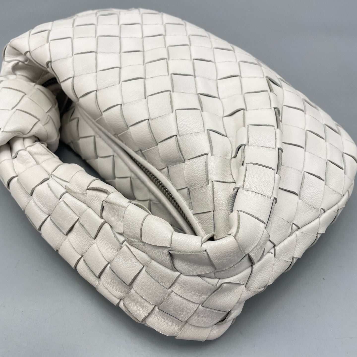 Bottega Veneta - Mini Jodie - Lambskin leather - White - (mini)