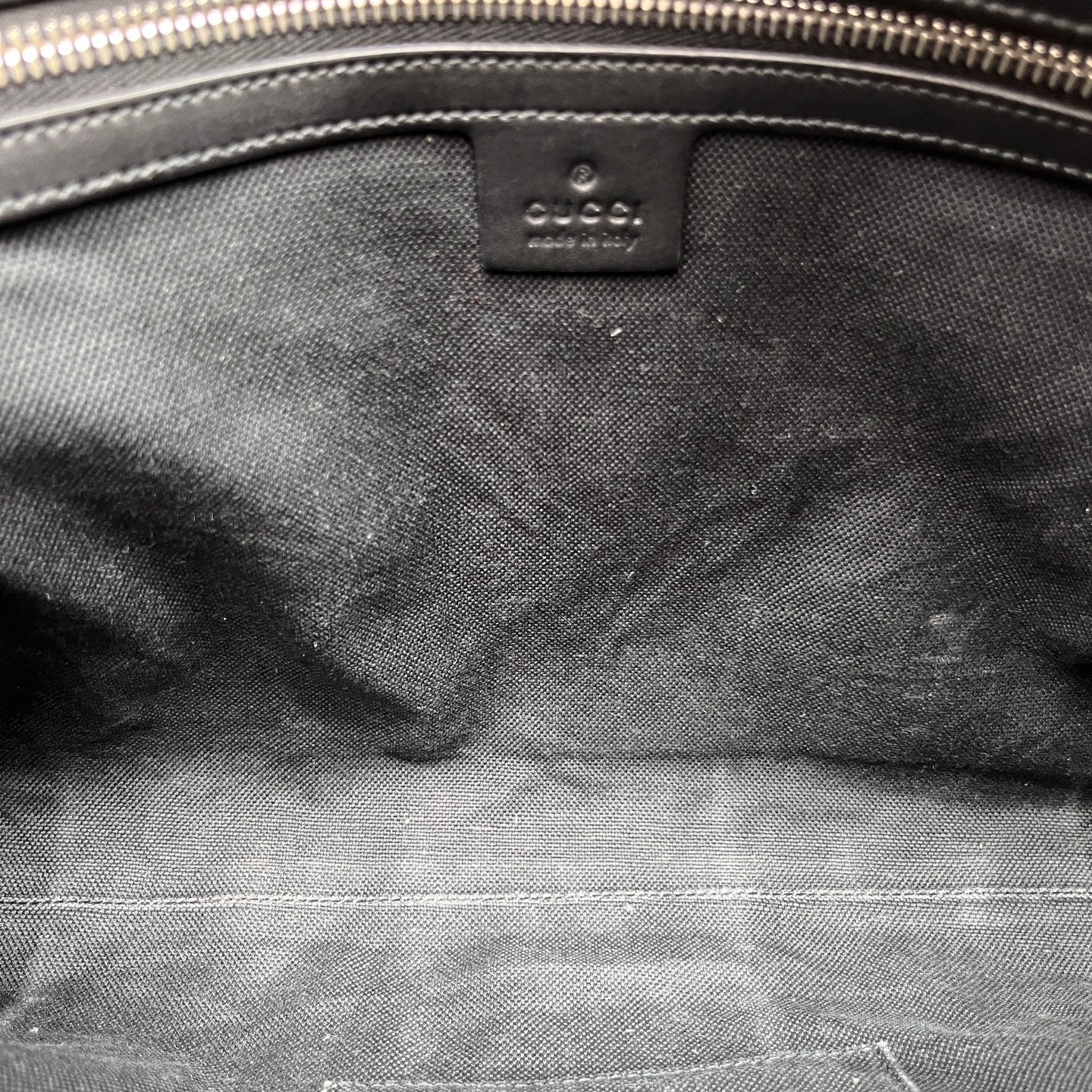 Gucci - GG Supreme Web Messenger Bag - GG Supreme coated canvas with leather trim - Black - (medium)