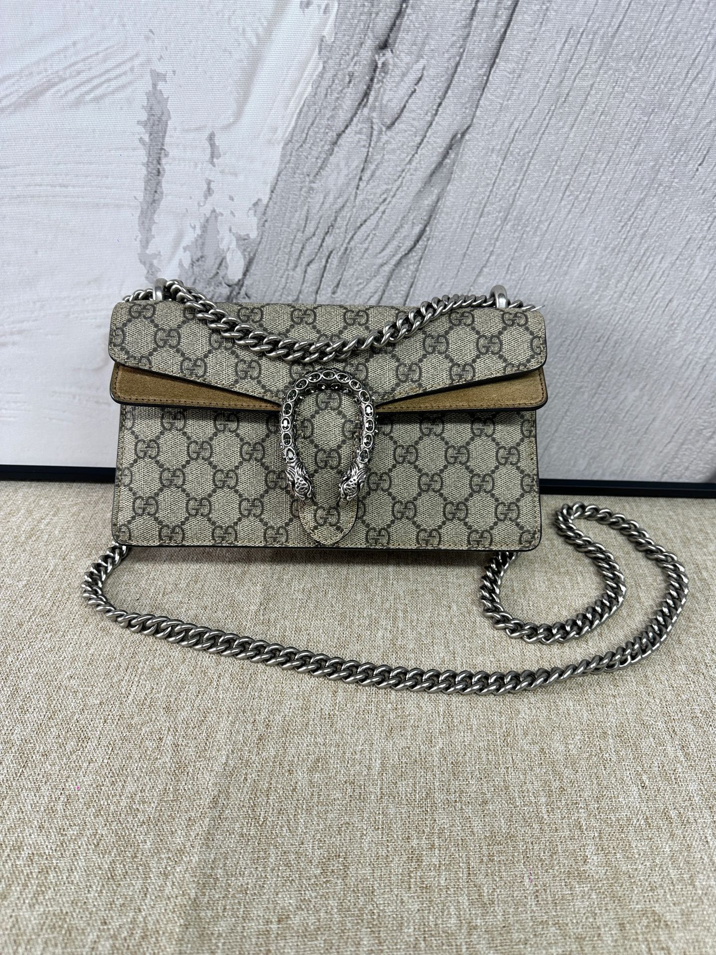 Gucci - Dionysus - GG Supreme canvas with suede and leather trim - Multicolour - (Mini)