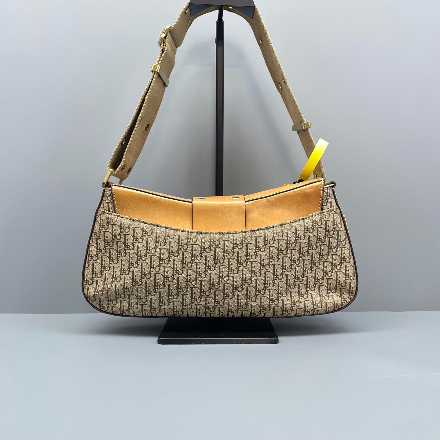 Dior - Dior Punk Oblique Shoulder Bag - Canvas and Leather - Multicolour - (small)