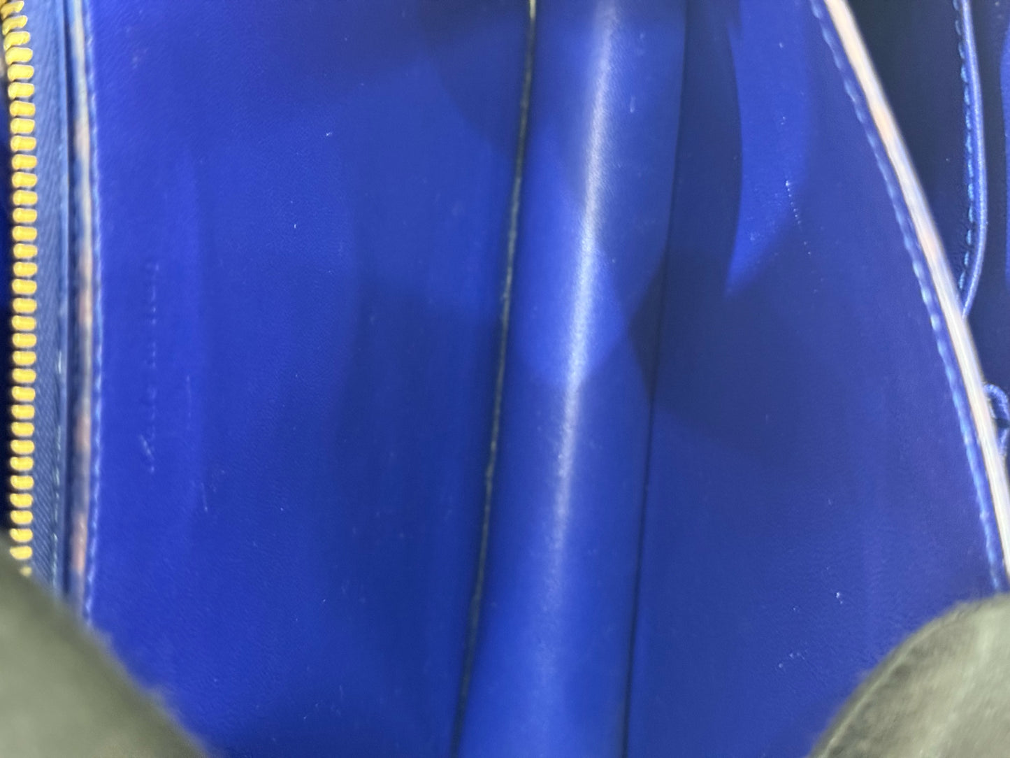 Celine - Classic Box Bag - Smooth calfskin leather - Blue - (Medium)