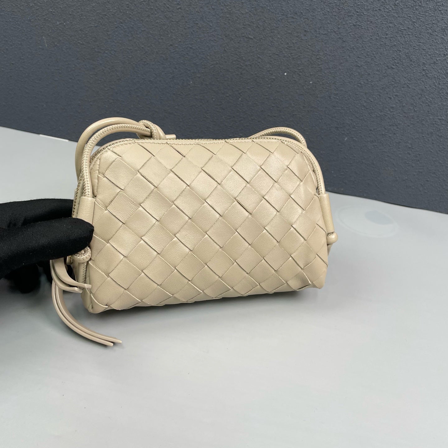 Bottega Veneta - Concert Mini Shell Bag - Leather - Beige - (mini)
