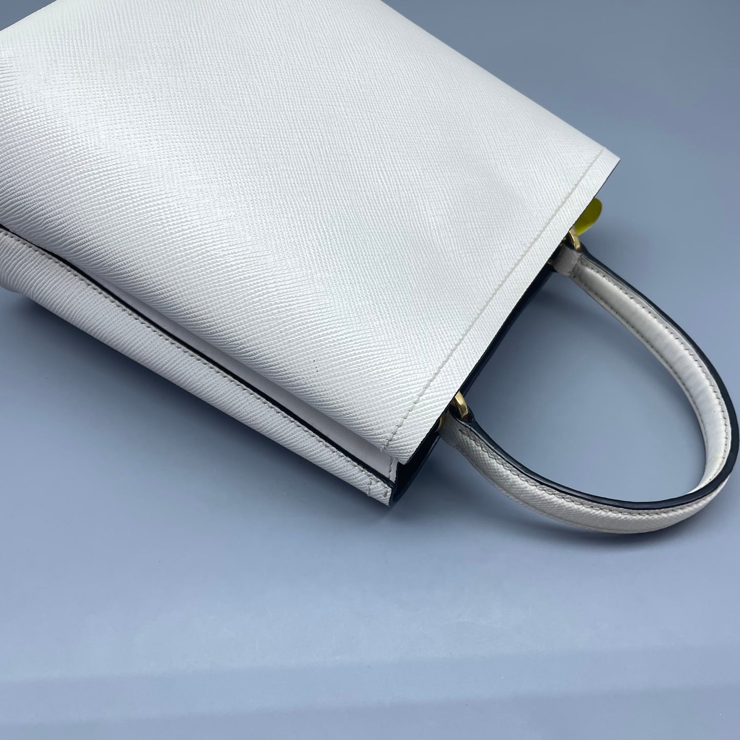 Prada - Panier Bucket Bag - Saffiano leather - White - (medium)