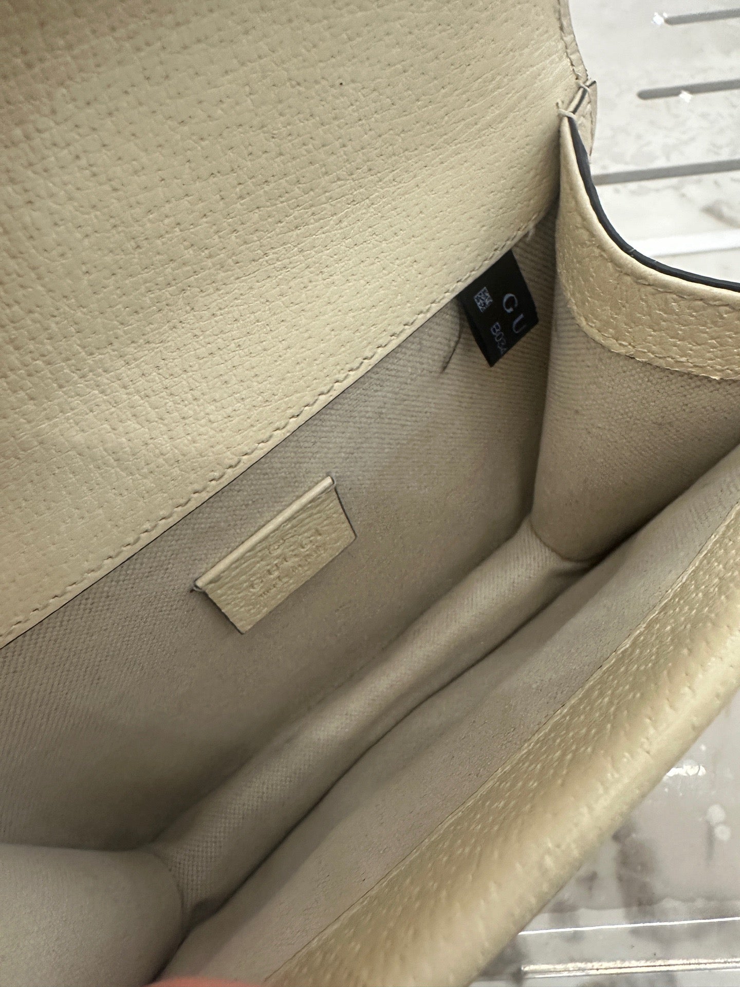 Gucci - Dionysus Mini Shoulder Bag with Crystal Tiger Head Buckle - Grained leather - White - (Mini)
