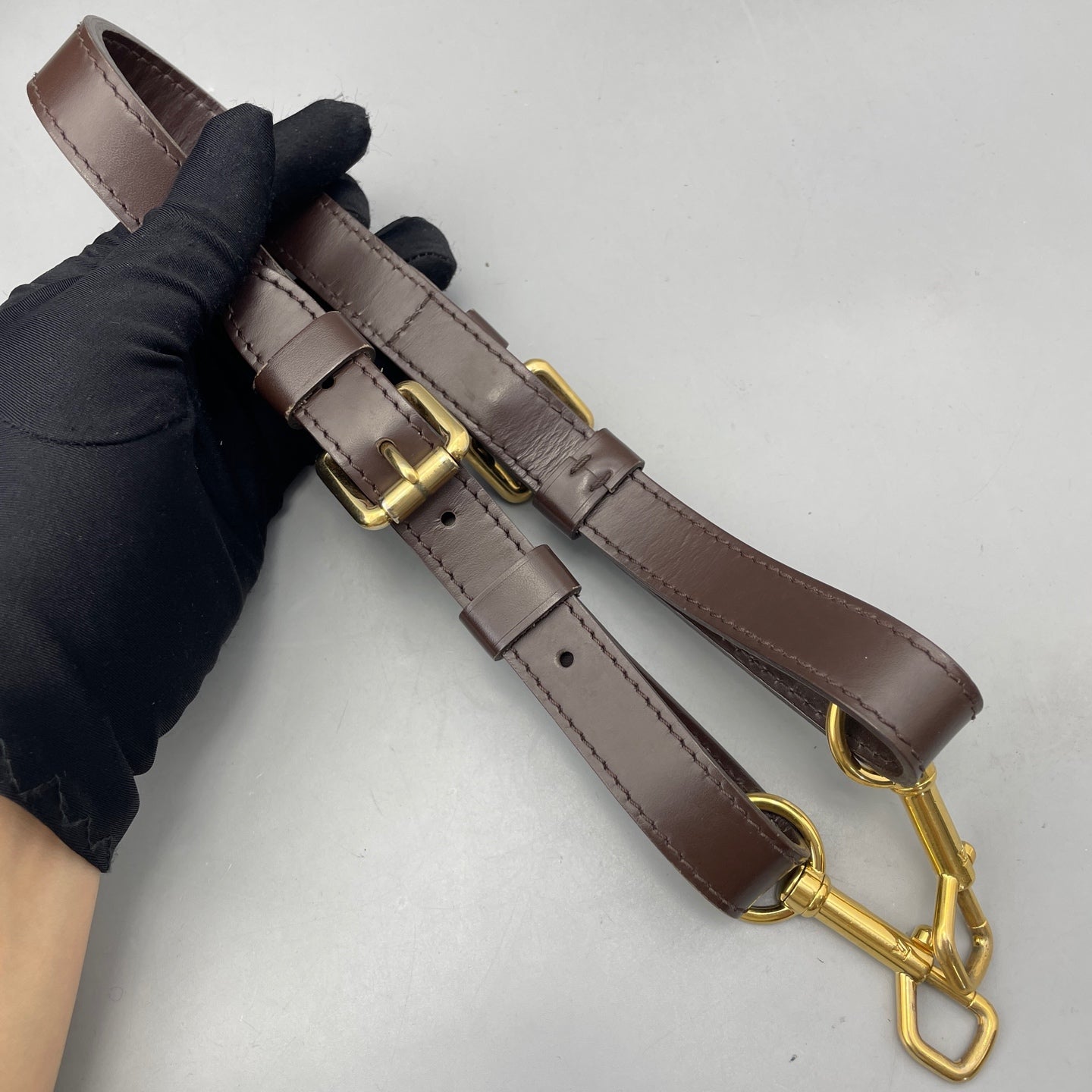 Louis Vuitton - Tivoli GM - Damier Ebene canvas with cowhide leather trim - Brown - (medium)