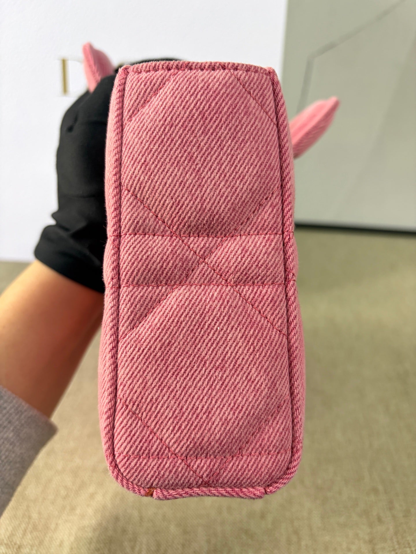 Dior - D-Joy Bag - Denim - Pink - (Medium)