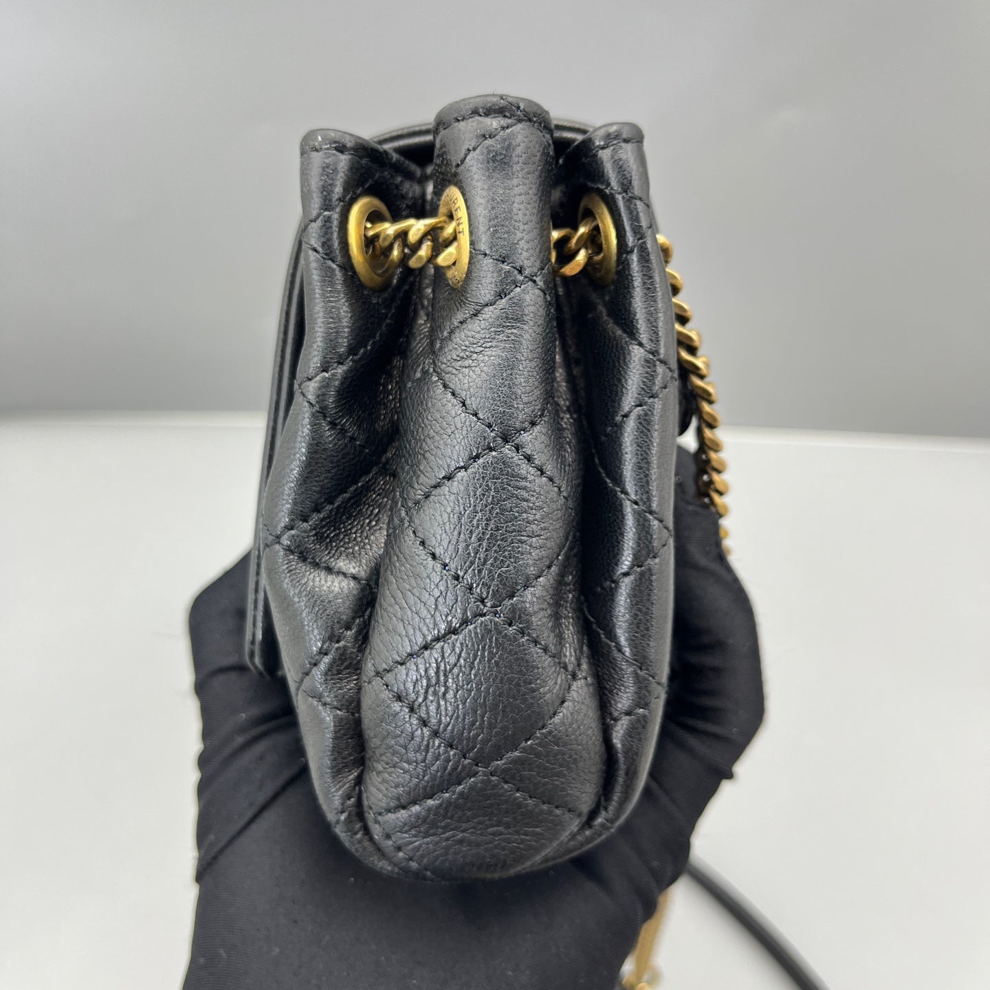 Saint Laurent - Lolita Chain Bag - Leather - Black - (mini)