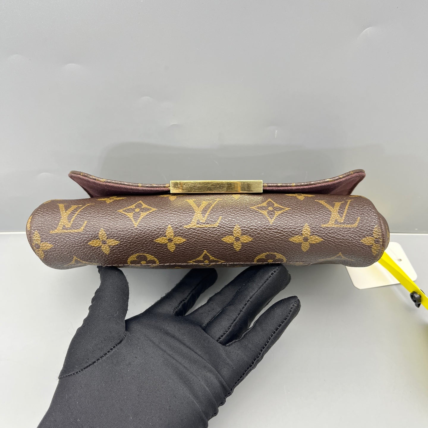 Louis Vuitton - Pochette Felicie - Monogram coated canvas with leather trim - Brown - (small)