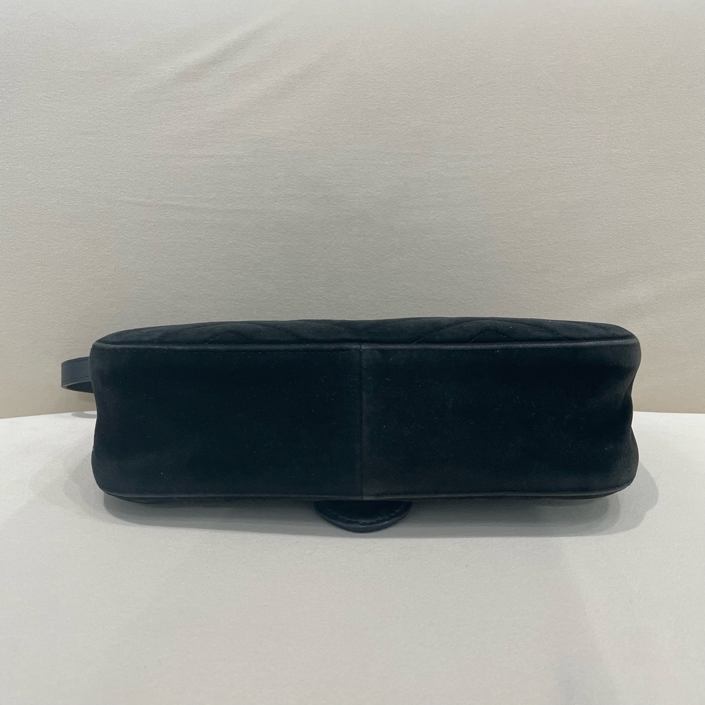Gucci - GG Marmont Small Shoulder Bag - Velvet - Black - (small)