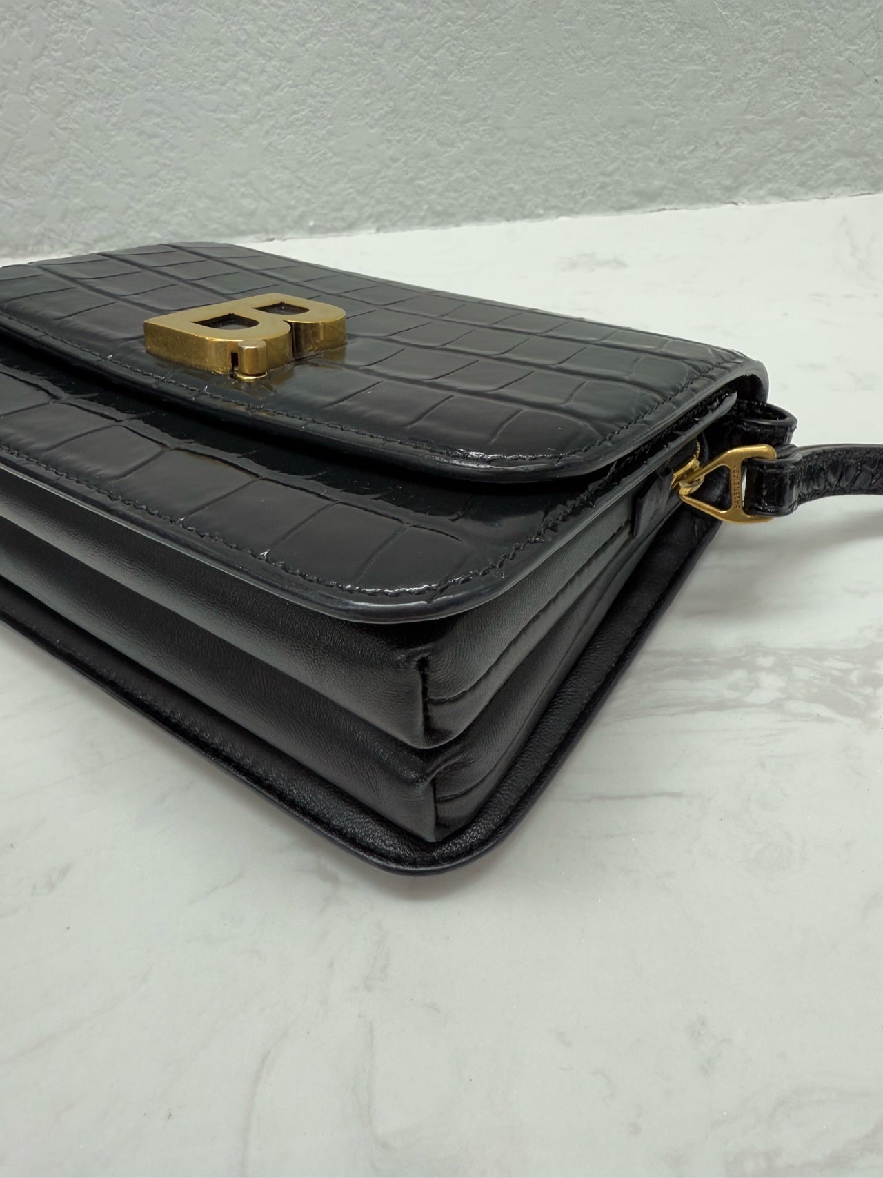 Balenciaga - Messenger Bag - Leather - Black - (mini)