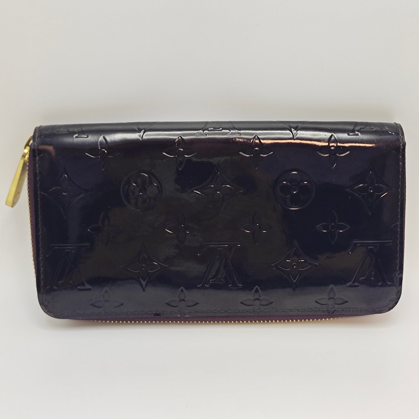 Louis Vuitton - Zippy Wallet - Patent leather - Burgundy - (medium)