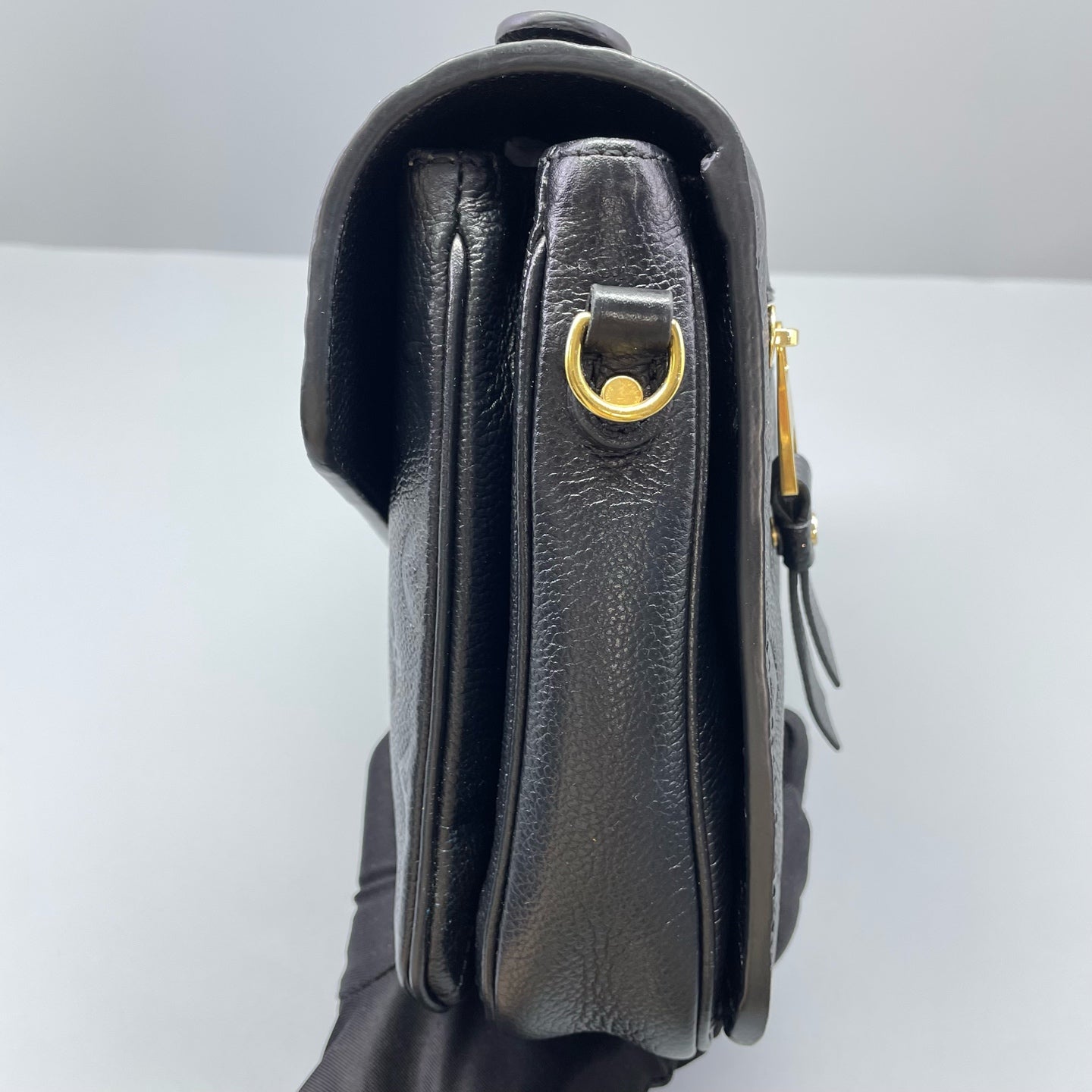 Louis Vuitton - Pochette Metis - Monogram Empreinte leather - Black - (medium)
