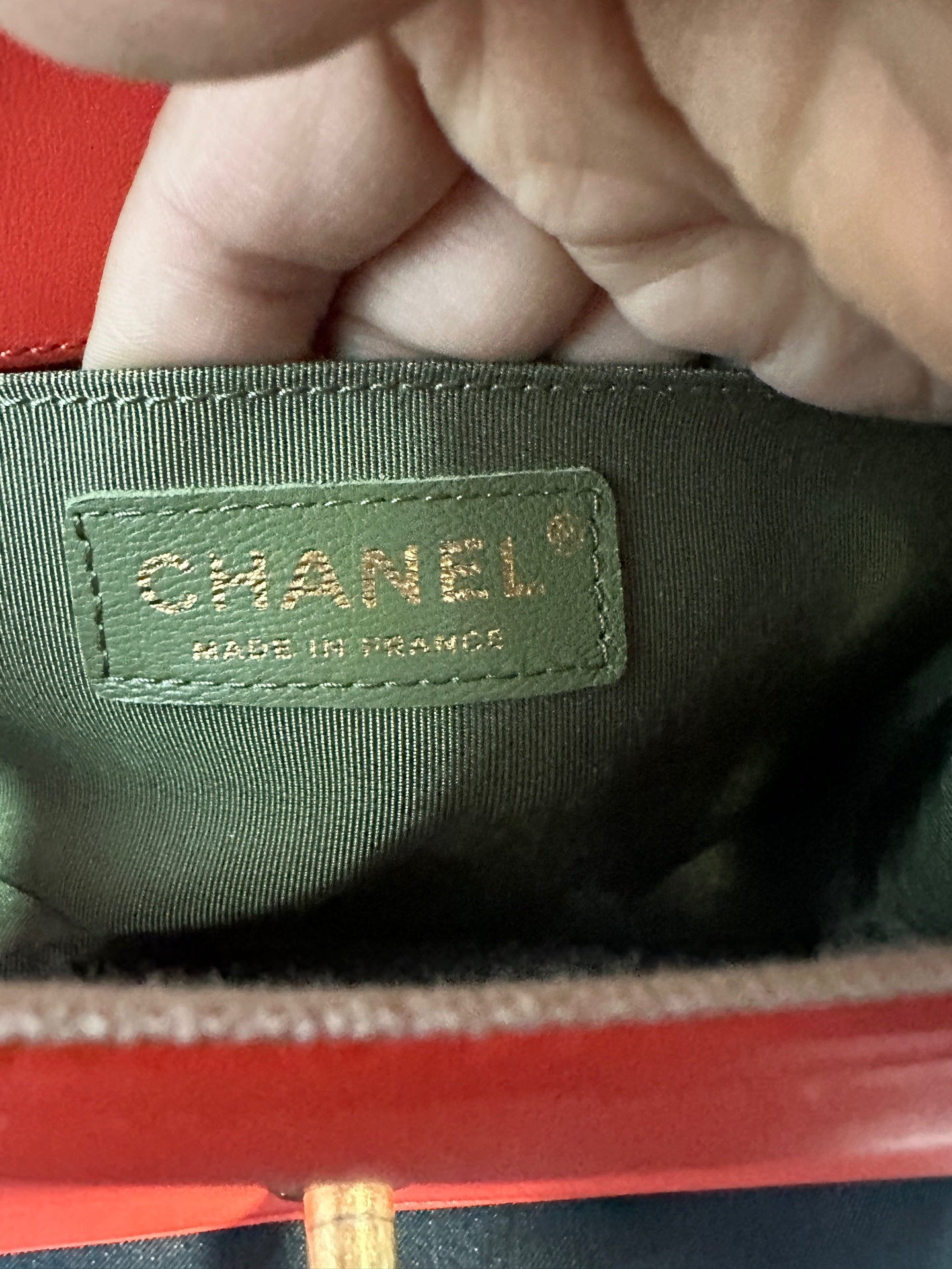 Chanel - Boy Bag - Leather - Red - (Small)
