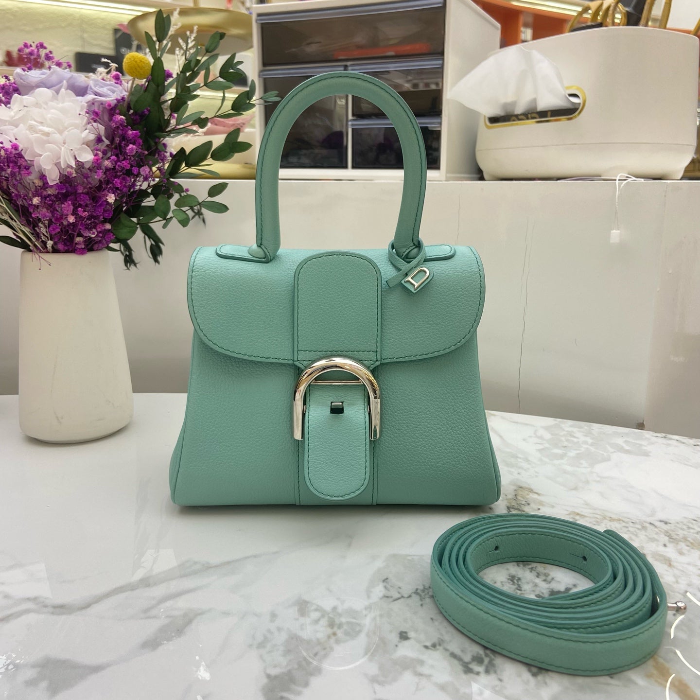 Delvaux - Brillant Mini - Leather - Green - (mini)
