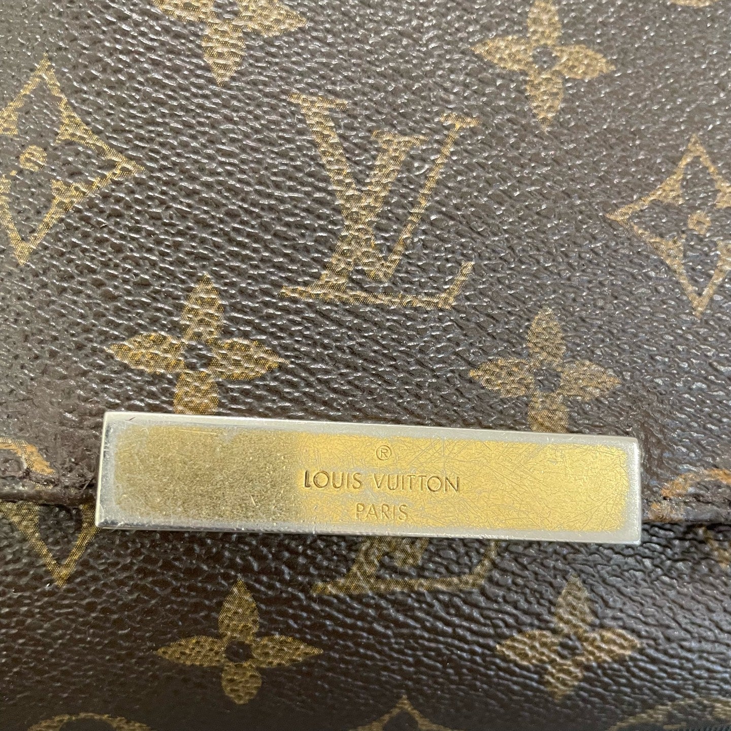 Louis Vuitton - Favorite MM - Monogram canvas with Vachetta leather trim - Brown - (medium)