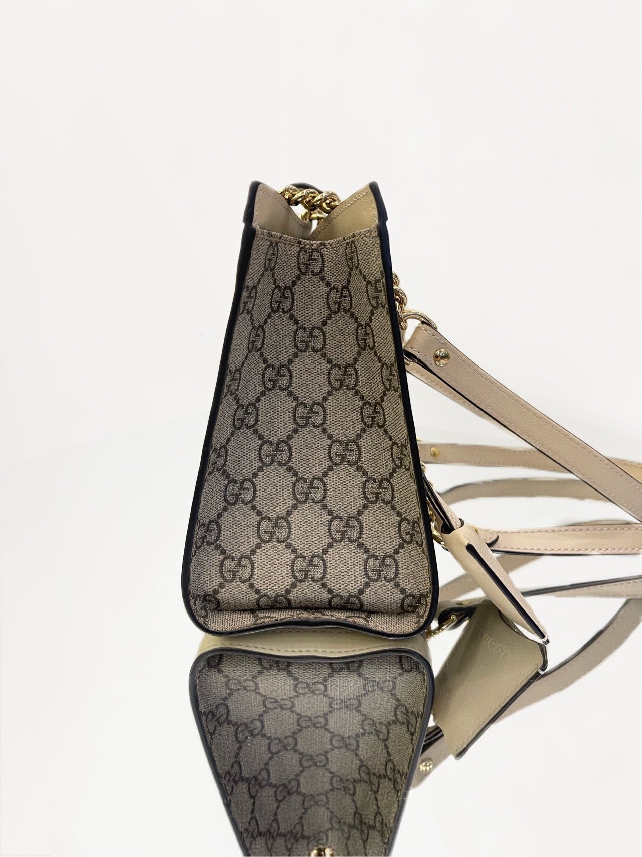 Gucci - Padlock - Coated canvas and Leather - Beige - (small)