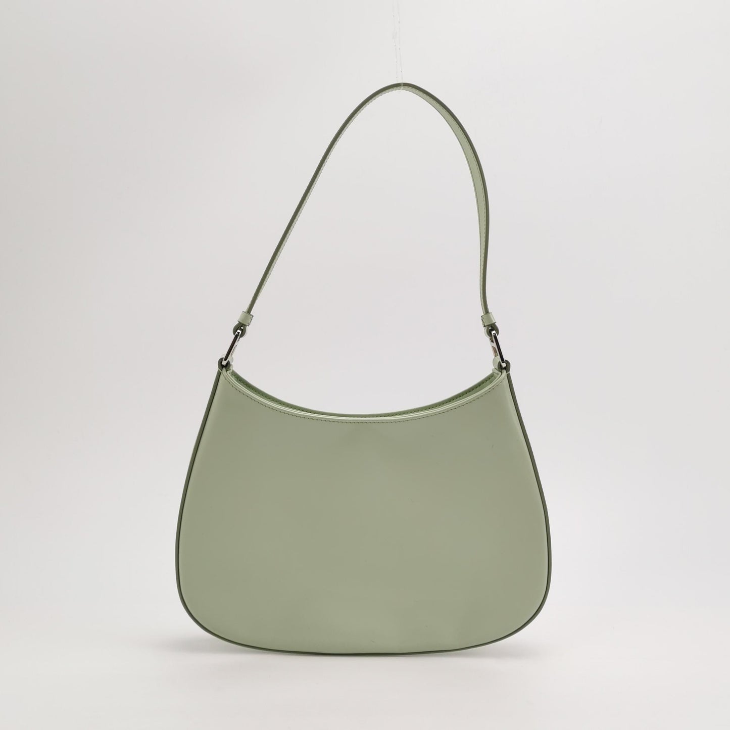 Prada - Cleo Shoulder Bag - Cowhide leather - Mint Green with Silver-Tone Hardware - (small)
