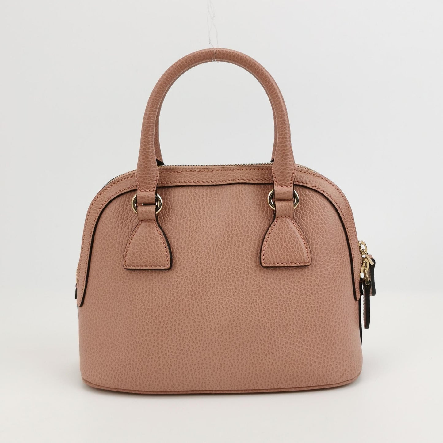 Gucci - Classic Shell Bag - Pebbled leather - Pink - (small)