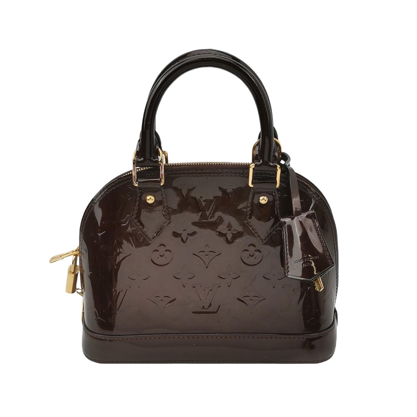 Louis Vuitton - Alma BB - Patent leather - Burgundy - (mini)