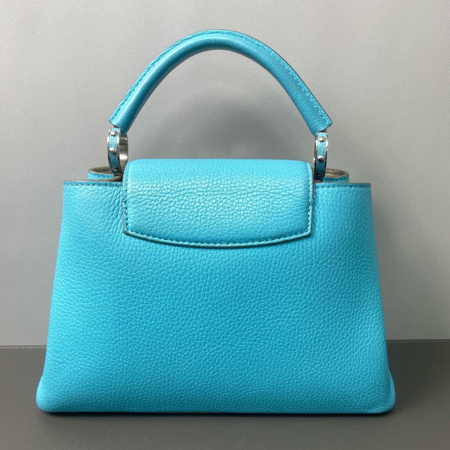 Louis Vuitton - Capucines - Grained leather - Blue - (small)