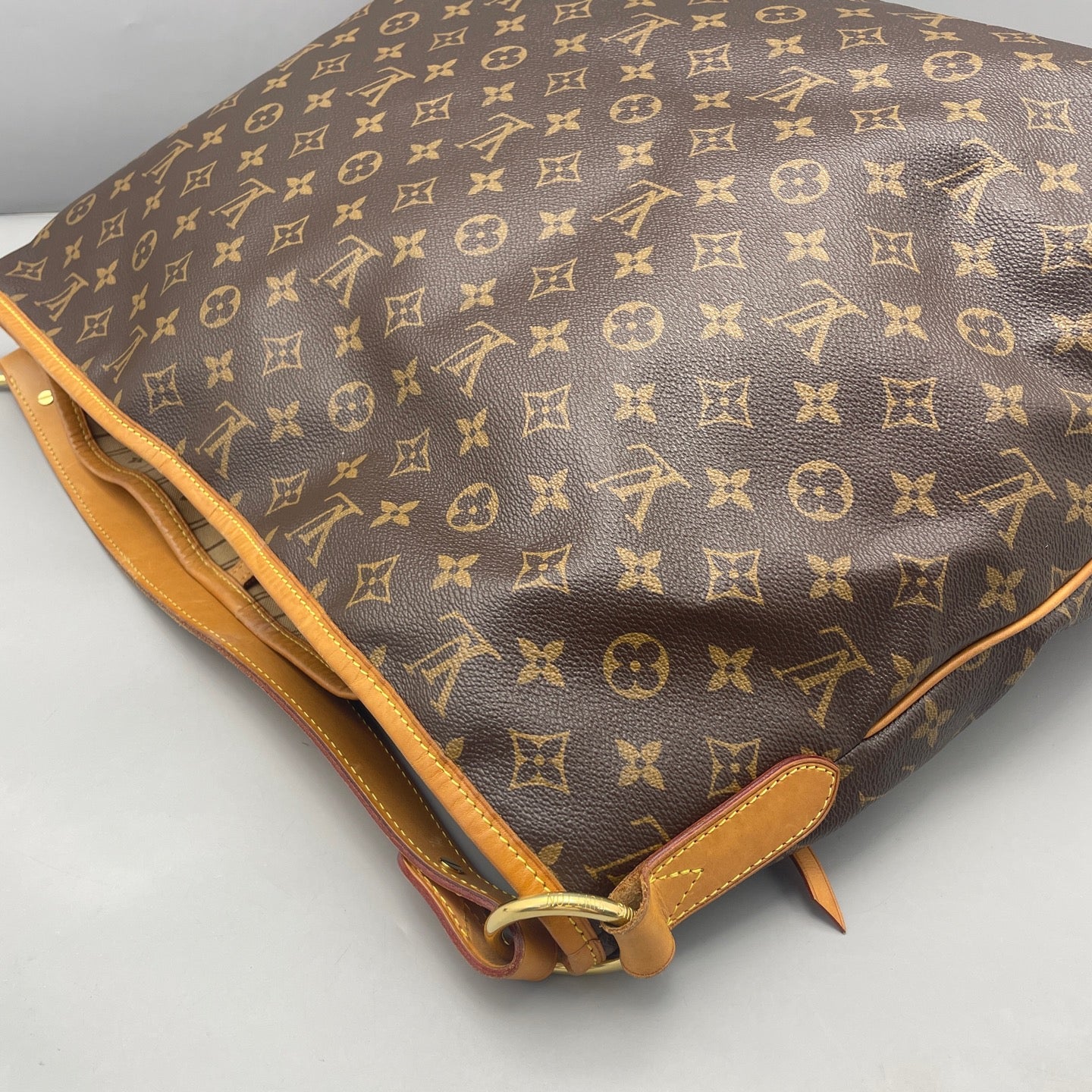 Louis Vuitton - Monogram Double Zipper Hobo Bag - Monogram coated canvas with vachetta leather trim - Brown - (large)