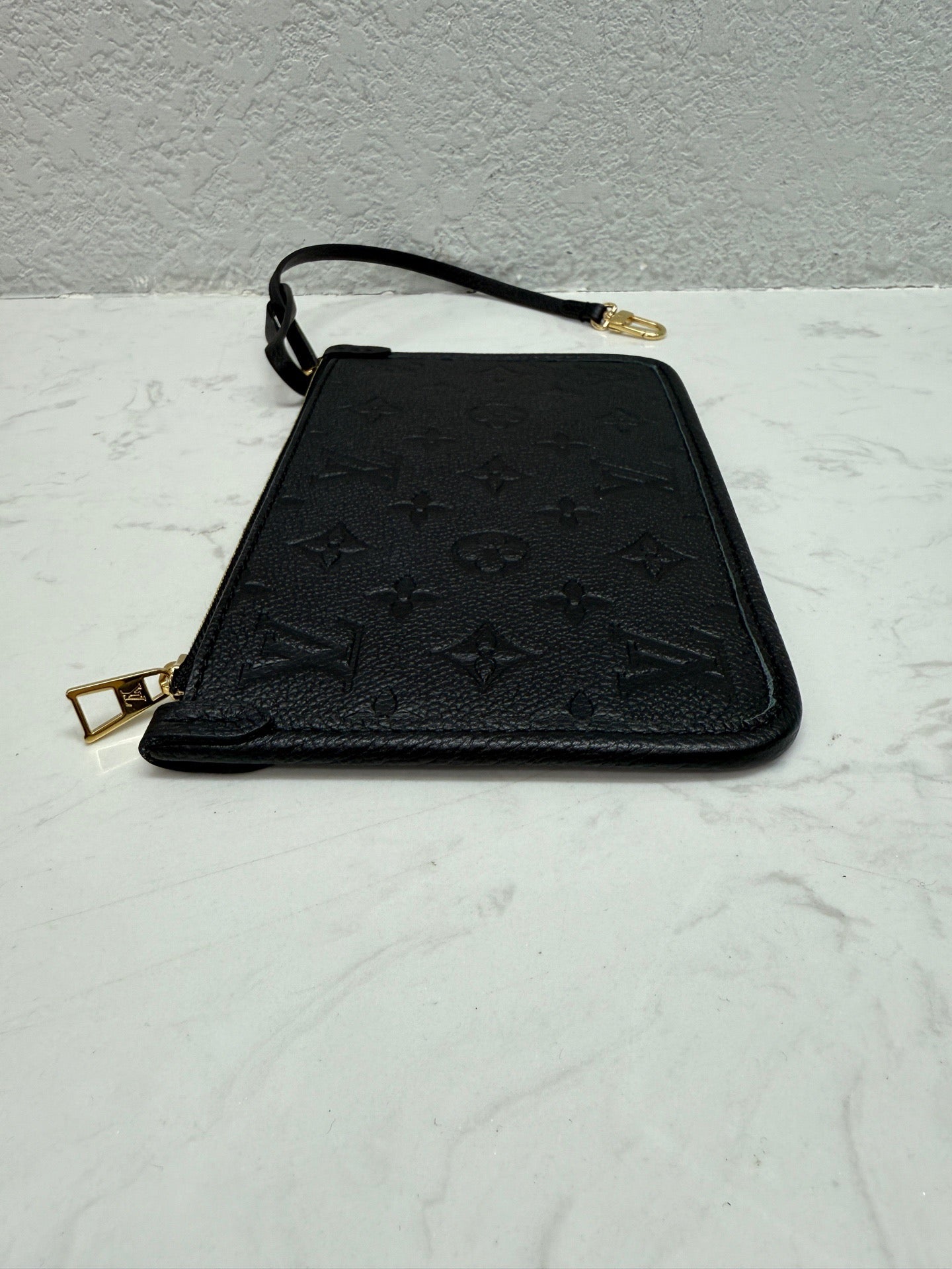 Louis Vuitton - Pochette - Monogram Empreinte leather - Black - (mini)