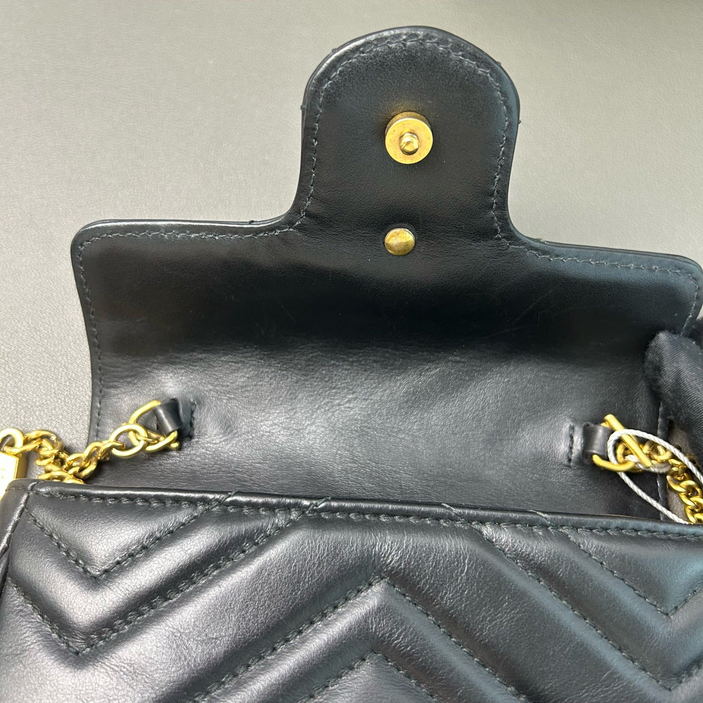 Gucci - GG Marmont - Leather - Black - (mini)