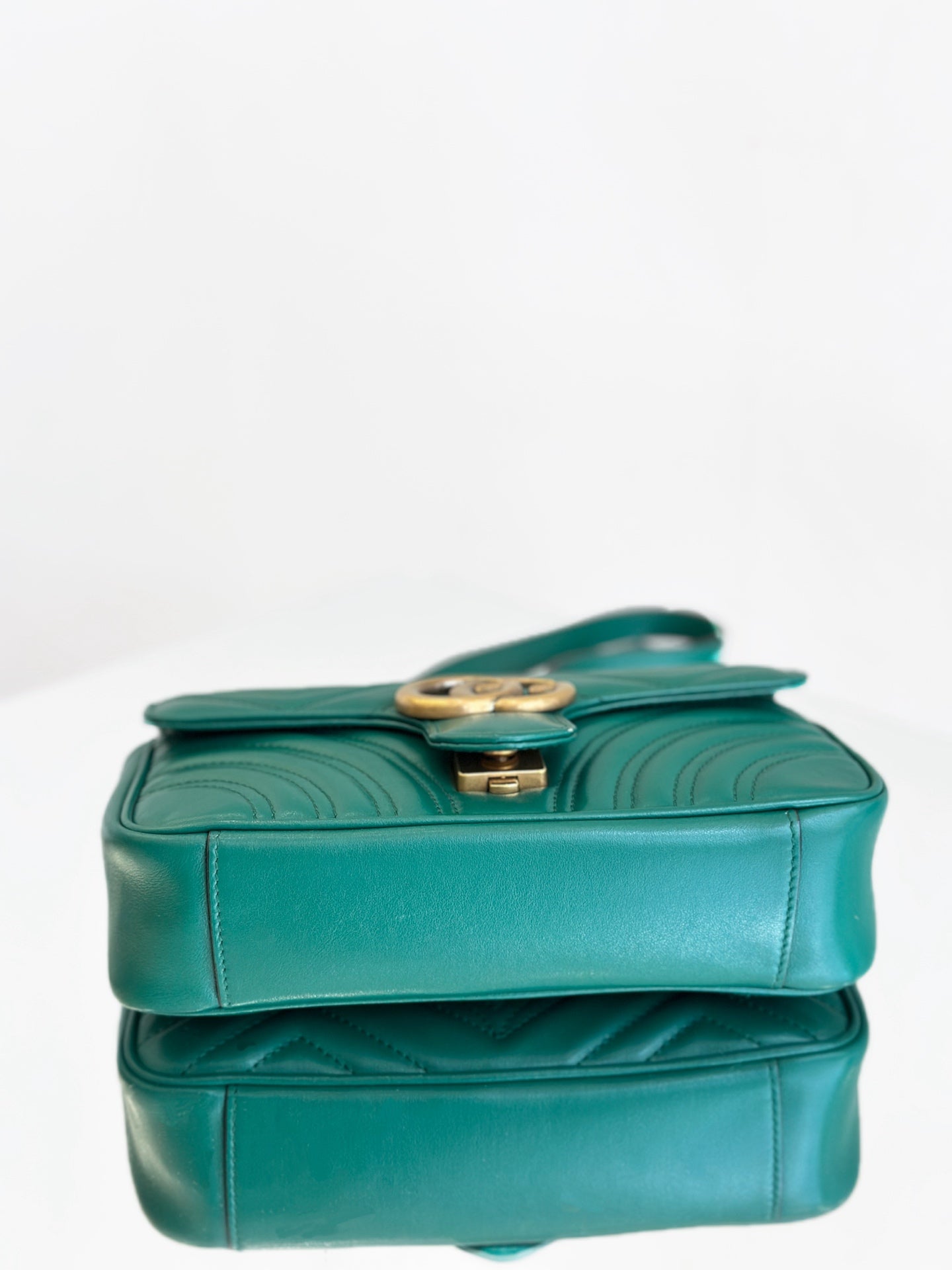 Gucci - Marmont Mini - Leather - Green - (mini)