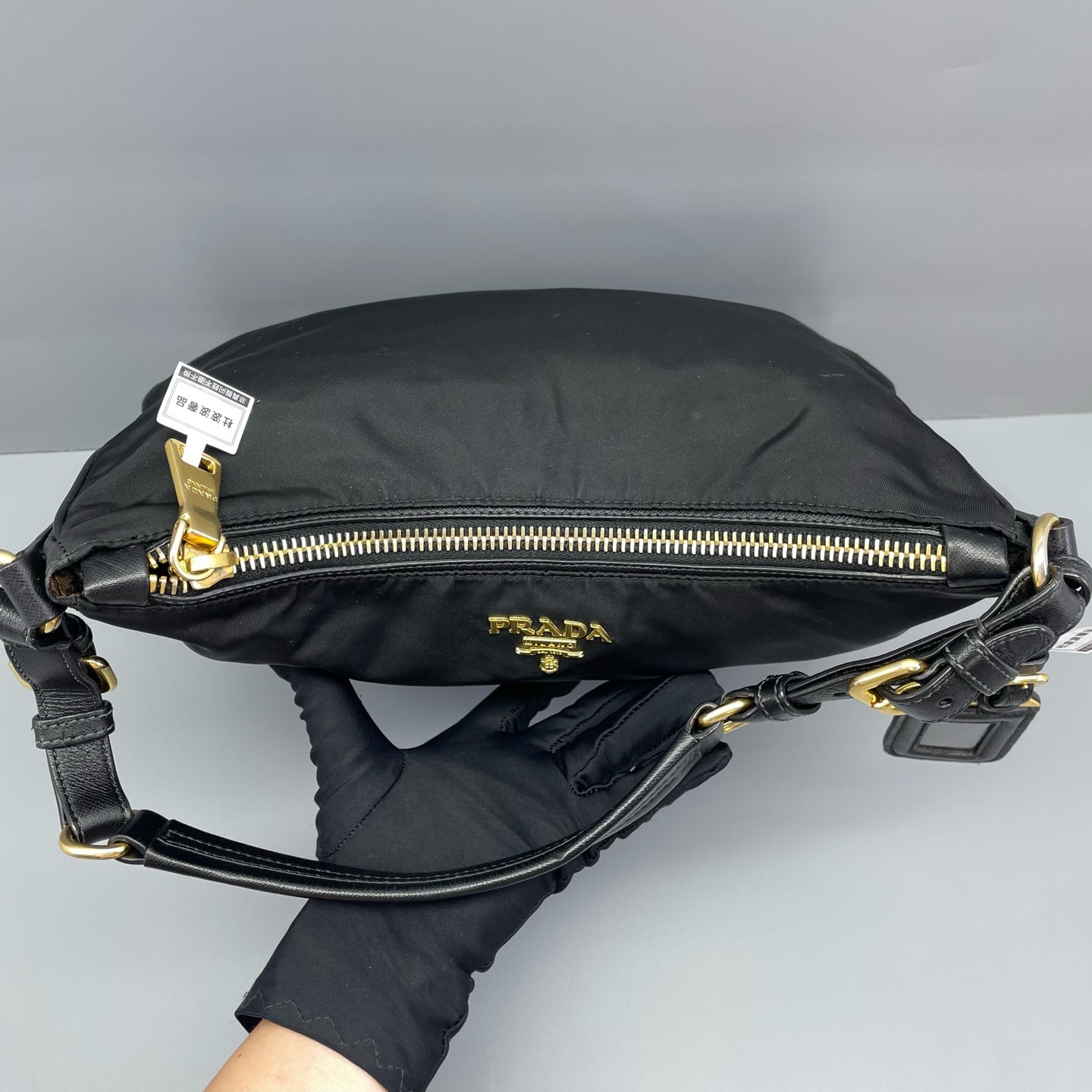 Prada - Tessuto Nylon Hobo - Polyamide - Black - (Medium)
