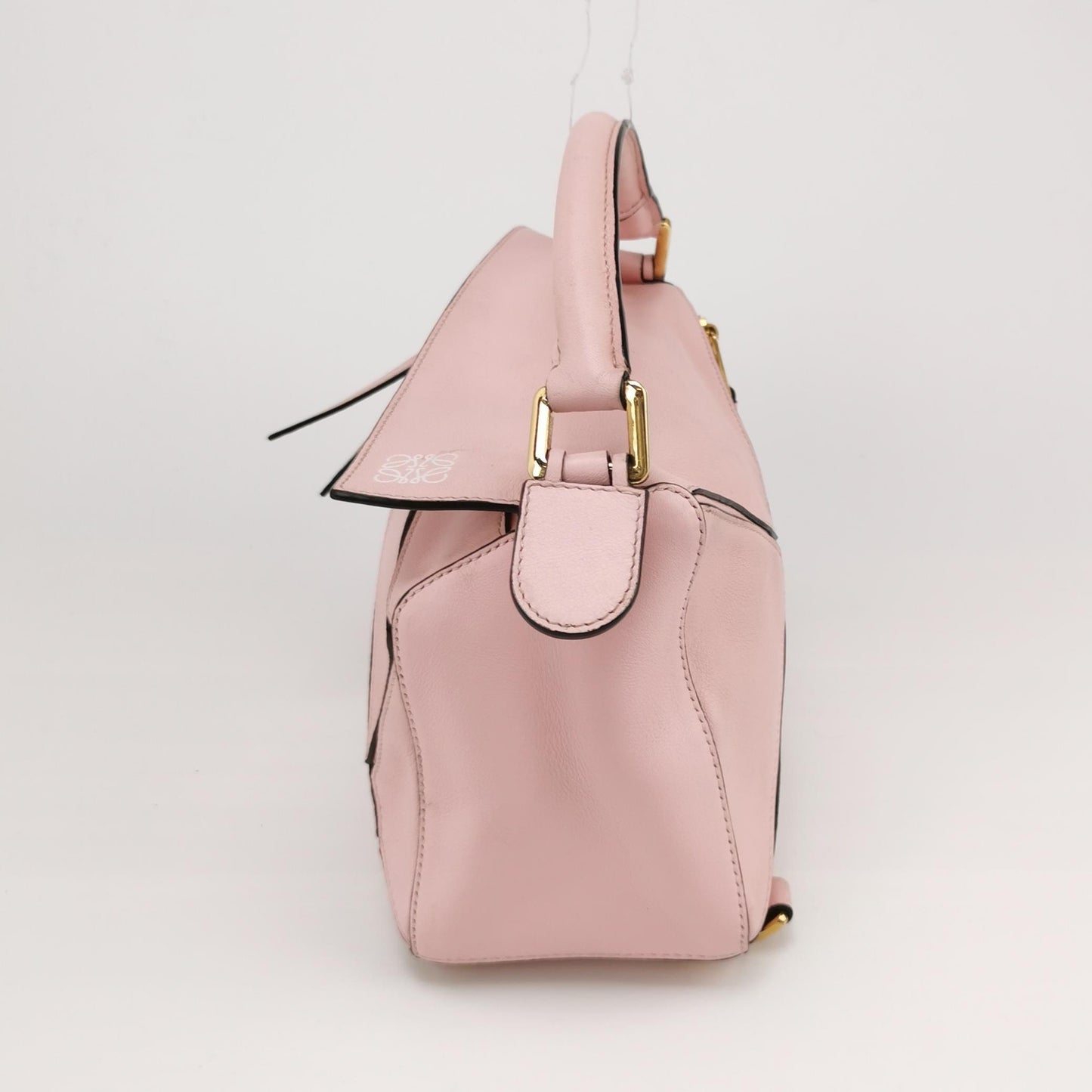 Loewe - Puzzle Bag - Grained calfskin leather - Pink - (Small)