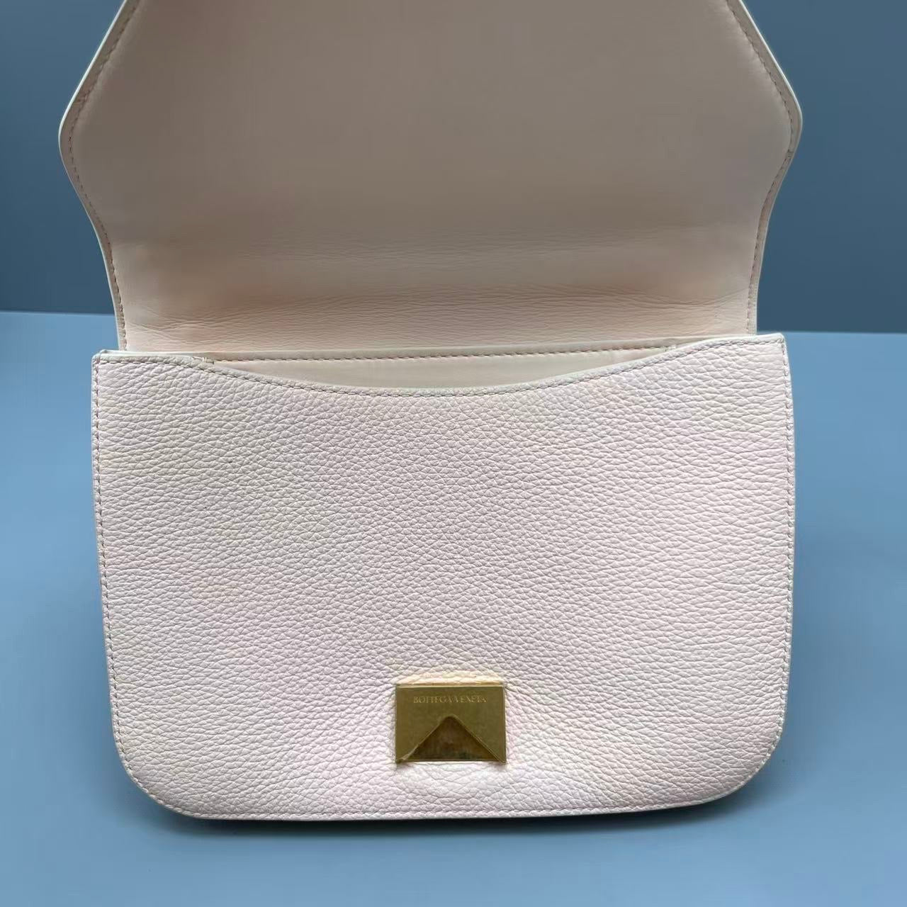 Bottega Veneta - Mount Bag - Grained leather - Pink - (mini)