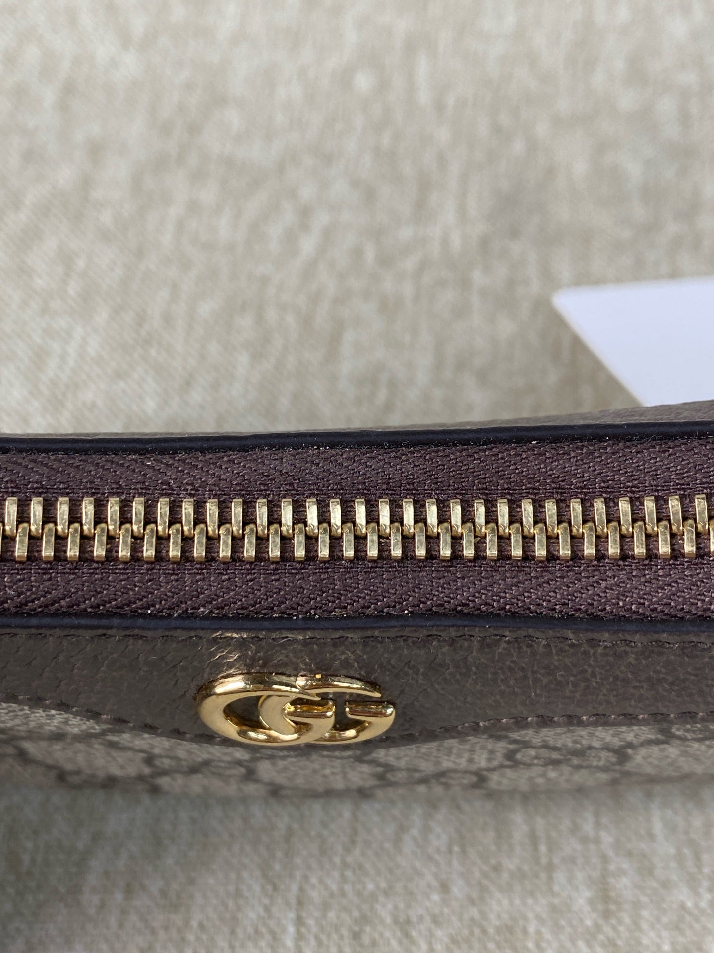 Gucci - Ophidia Mini Bag - GG Supreme canvas with leather trim - Brown - (mini)