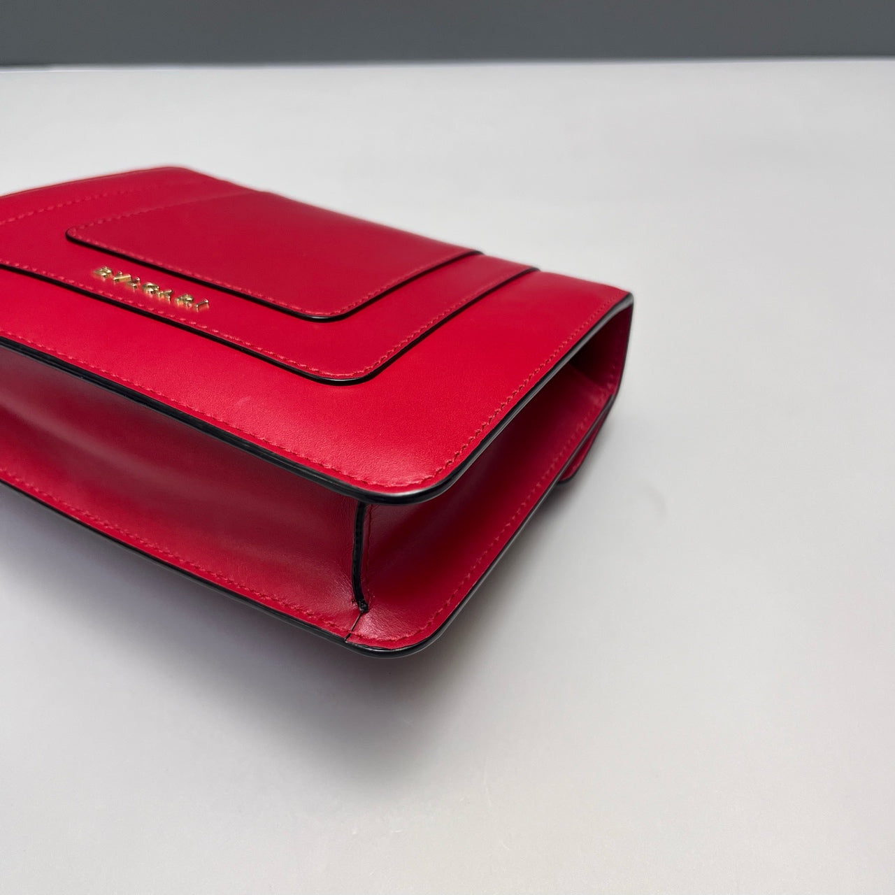 Bvlgari - Serpenti Forever Flap Cover Bag - Cowhide leather - Red - (Small)