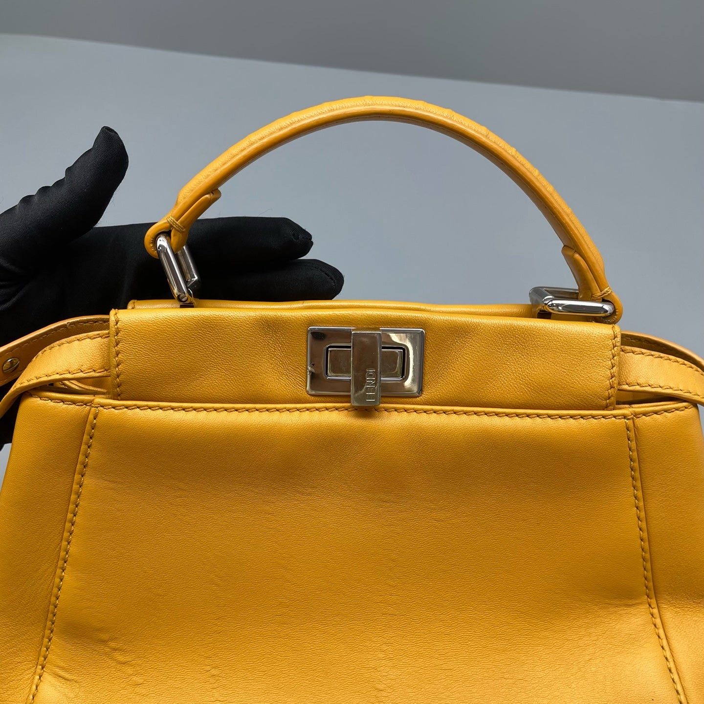 Fendi - Peekaboo Small - Leather - Orange - (small)