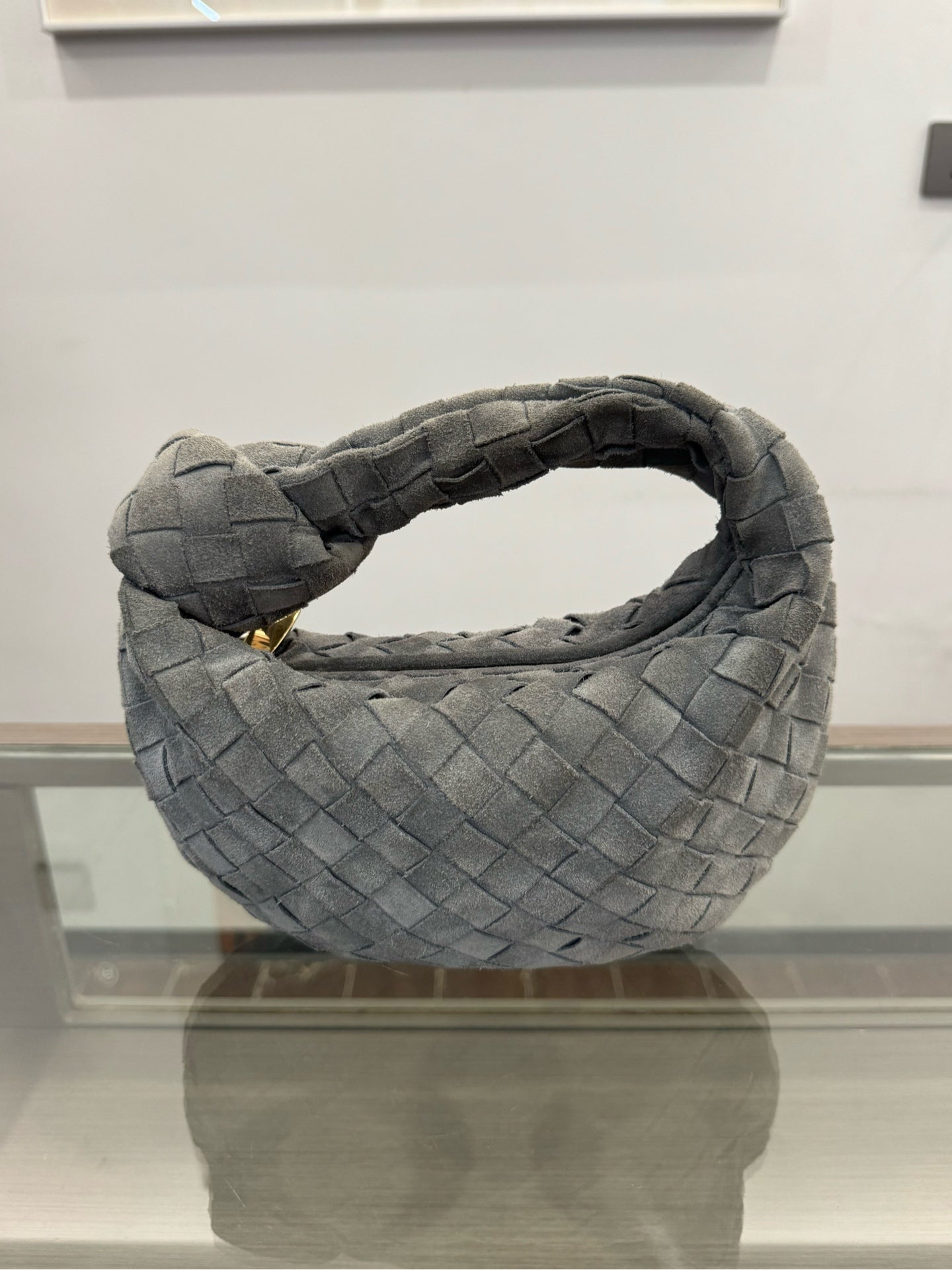 Bottega Veneta - Jodie Mini - Suede - Grey - (mini)