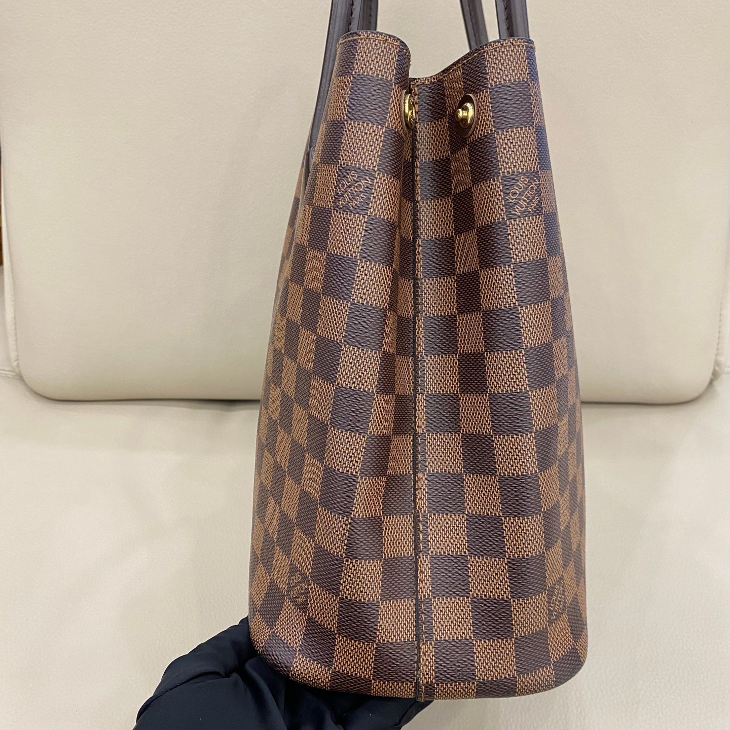 Louis Vuitton - Kensington - Coated canvas with leather trim - Brown - (medium)