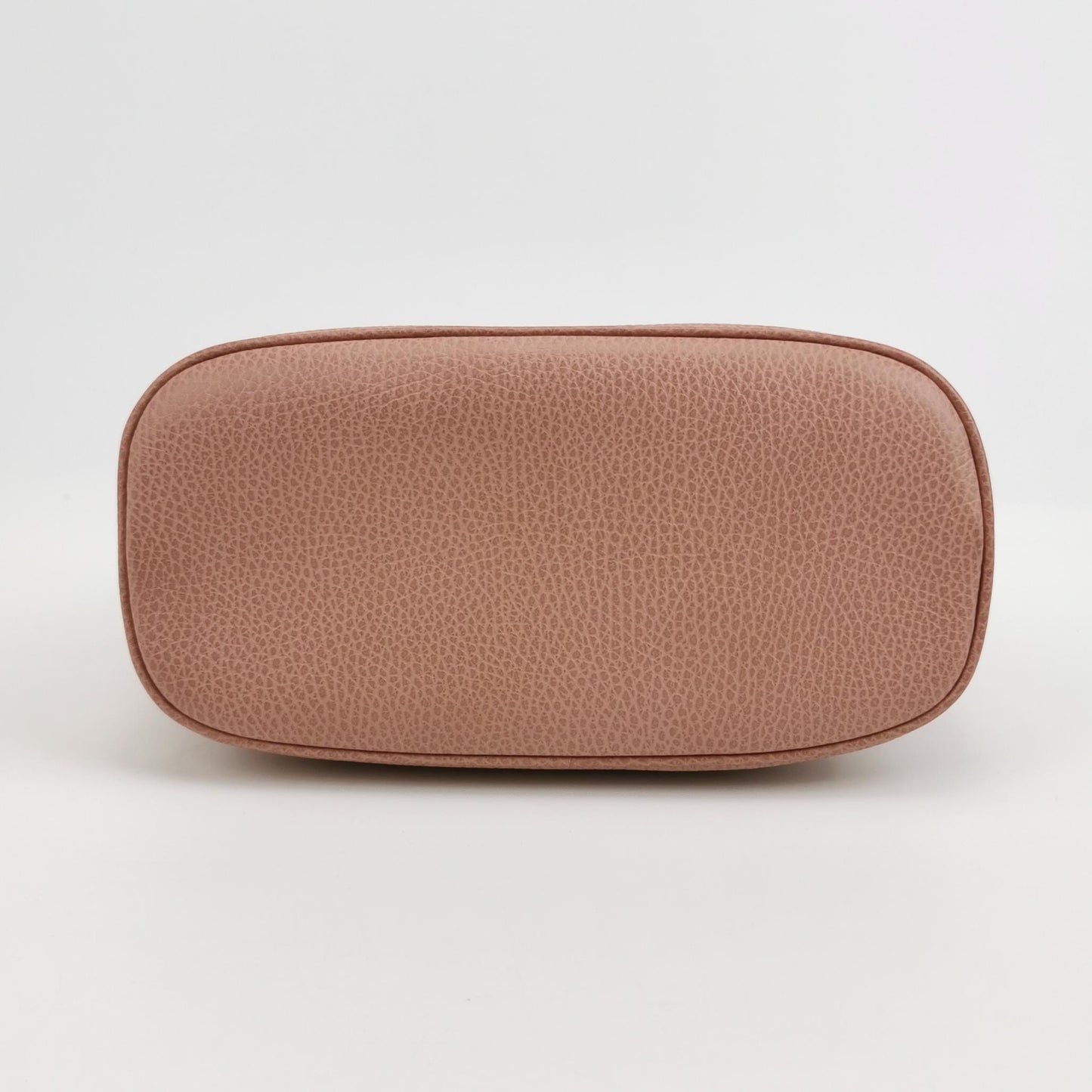 Gucci - Classic Shell Bag - Pebbled leather - Pink - (small)