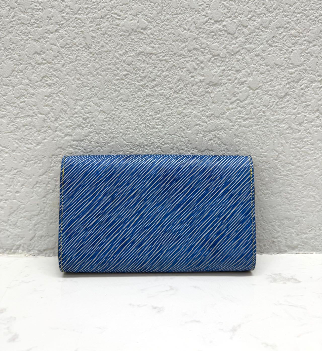 Louis Vuitton - Twist Chain Wallet - Epi leather - Blue - (Mini)