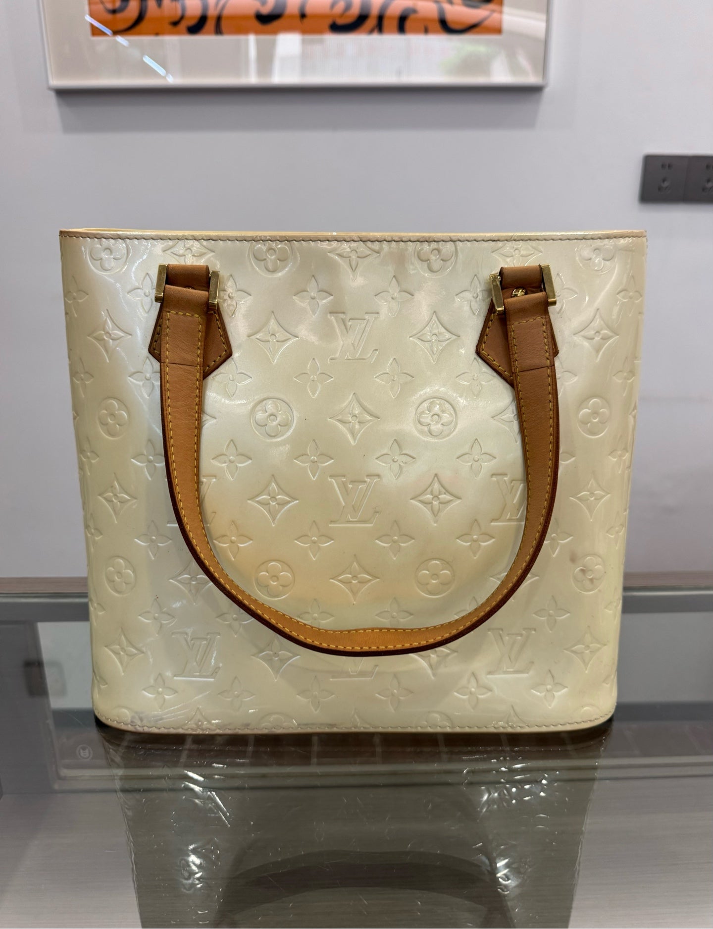 Louis Vuitton - Vivian - Patent leather - Off-white - (Medium)