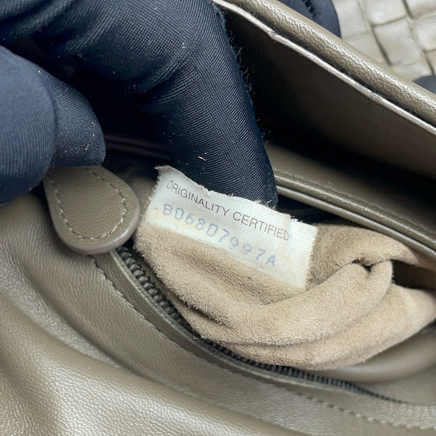 Bottega Veneta - Olimpia - Leather - Grey - (small)