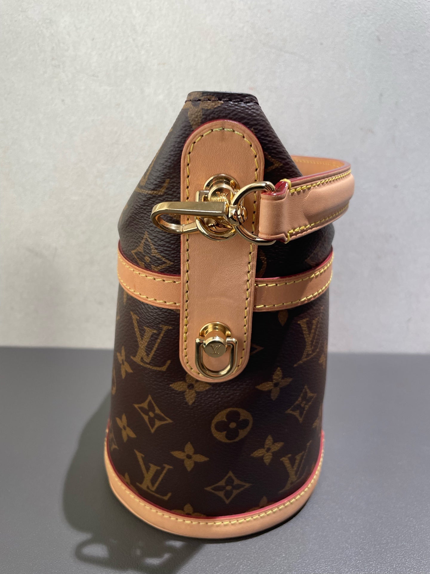 Louis Vuitton - Cannes Bag - Monogram coated canvas and Vachetta leather - Brown - (mini)