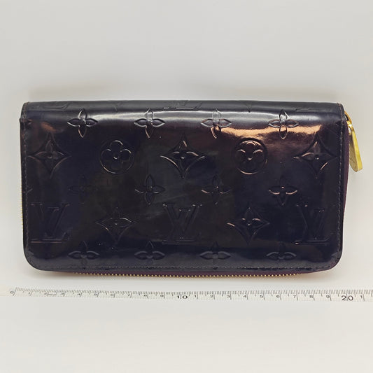 Louis Vuitton - Zippy Wallet - Patent leather - Burgundy - (medium)