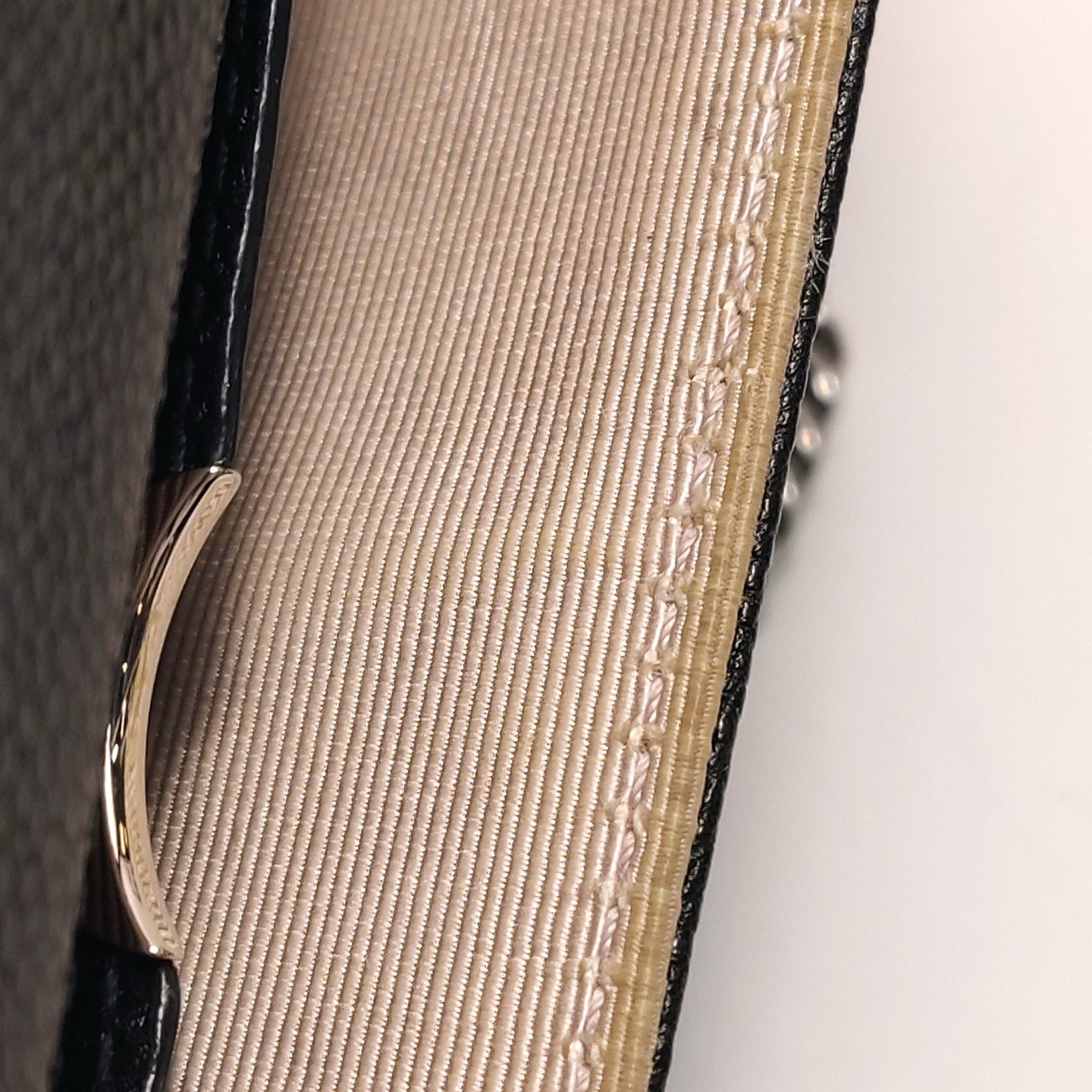Dior - Diorama Shield Wallet On Chain (WOC) - Grained leather - Black - (medium)