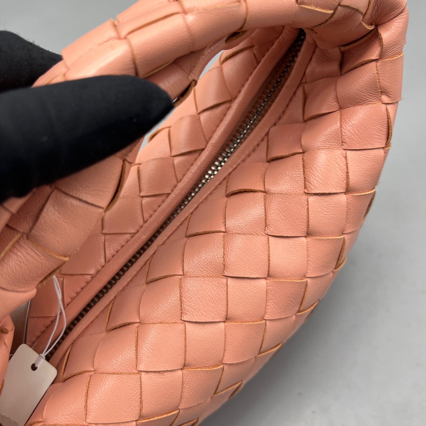 Bottega Veneta - Mini Jodie - Lambskin leather - Pink - (mini)